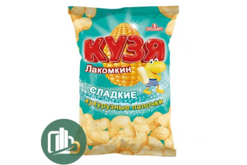 Кузя Лакомкин  снэки кукурузные 100г 1/15