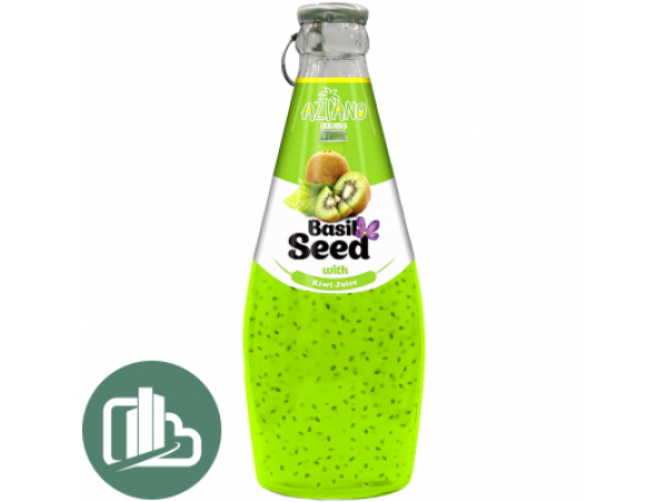 Нектар 30% Азиано Киви с семенами базилика 290мл 1/24 Kivi Juice with Basil Seed Drink