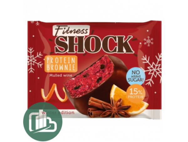 Брауни SHOCKS Брауни Гринтвейн 50г 1/10