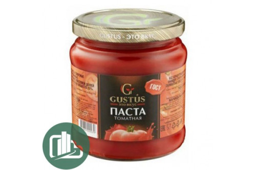 Томатная паста 500г 1/12 ст GUSTUS