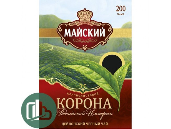 Майский чай корона рос имп 200 гр 1/18 Майский чай корона рос имп 200 гр 1/18