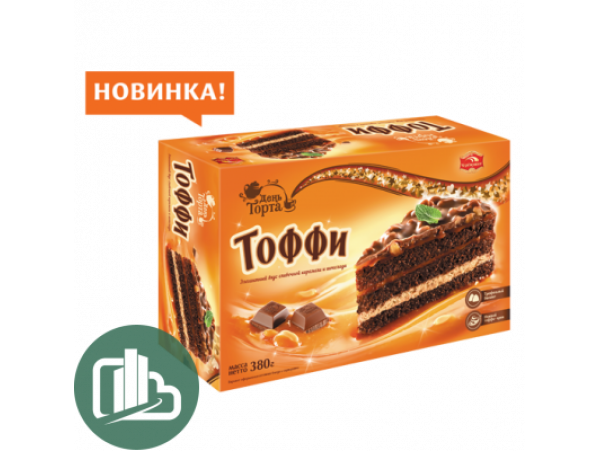Торт Тоффи 380г 1/6