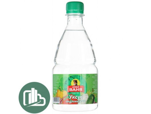 Уксус Дядя Ваня 9% 0,5л 1/10