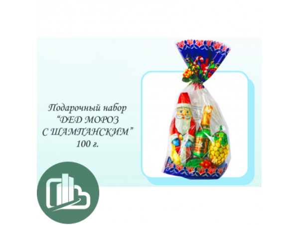 НГ п/набор Дед Мороз с шамп, 100гр 1/30