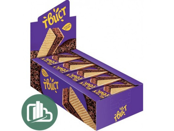 Яшкино батончик Твист 22,5гр 1/20 (вафли) (7)
