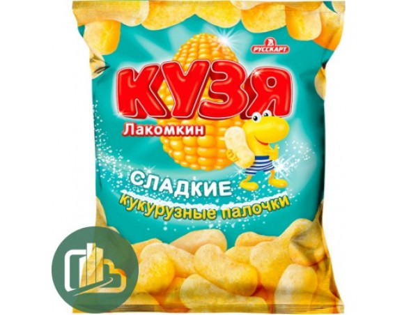 Кузя Лакомкин снэки кукурузные 140гр 1/12 Кузя Лакомкин снэки кукурузные 140гр 1/12