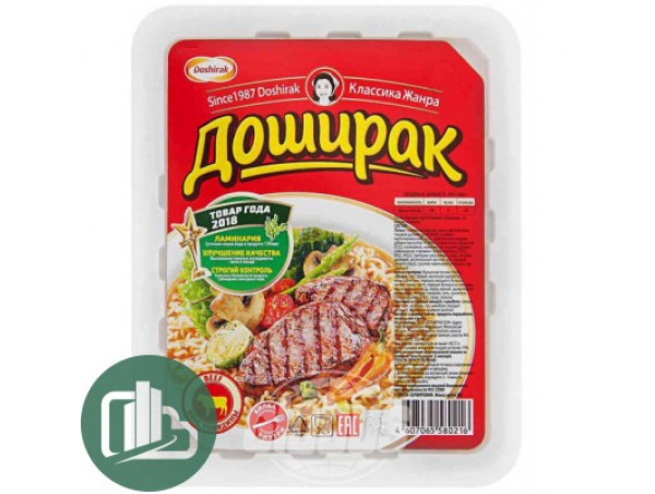 Доширак Суп говядина 1/24