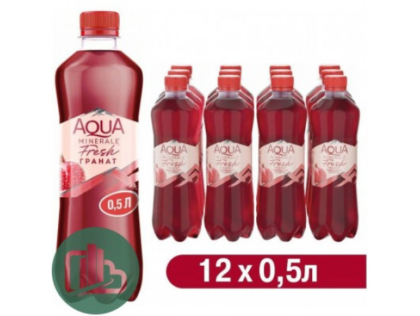 Аква 0,5л 1/12 Гранат