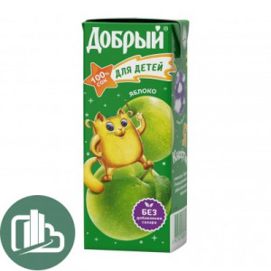 Добрый 0,2л яблоко 1/27