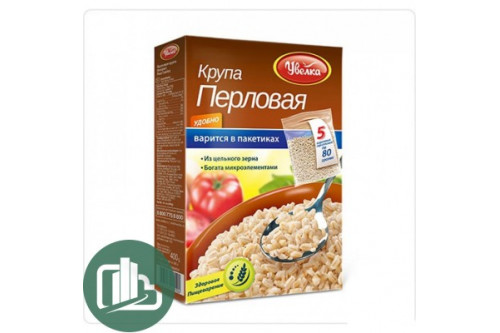 Увелка  Крупа Перловая 400гр 5*80гр 1/6