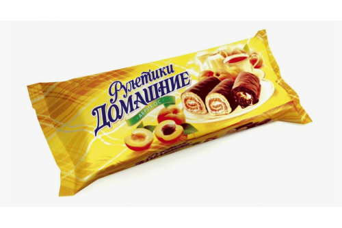 Мини рулет Домашний 150гр абрикос