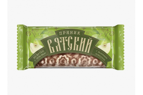 "Вятский пряник" с яблочным повидлом 120г*32