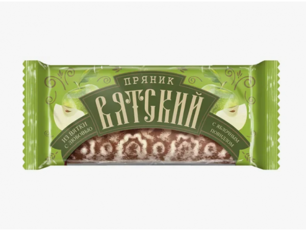 "Вятский пряник" с яблочным повидлом 120г*32