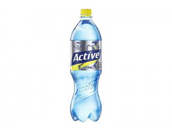 Вода негаз. "Аква Минерале Актив" 1л цитрус пэт