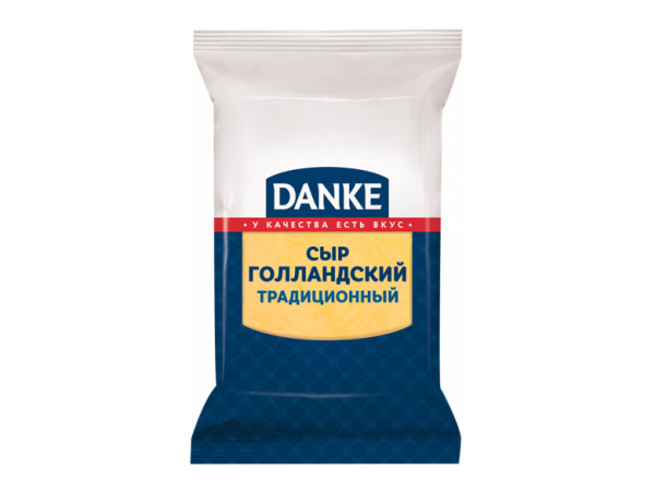 Сыр Голландский Традиционный "DANKE" 45% 180г.