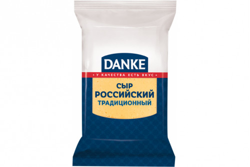 Сыр Российский Традиционный "DANKE" 51% 180г.