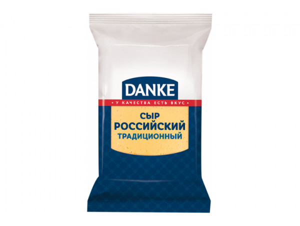 Сыр Российский Традиционный "DANKE" 51% 180г.