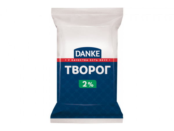 Творог "DANKE" 2% 180г.