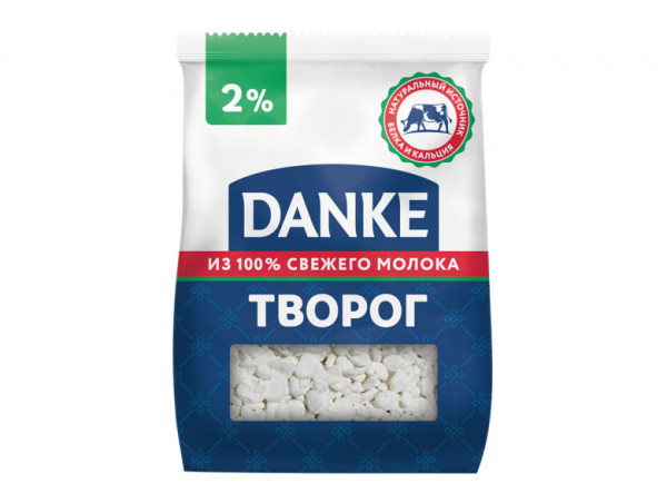 Творог рассыпчатый "DANKE" 2% 350г.
