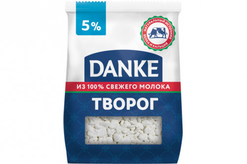 Творог рассыпчатый "DANKE" 5% 350г.