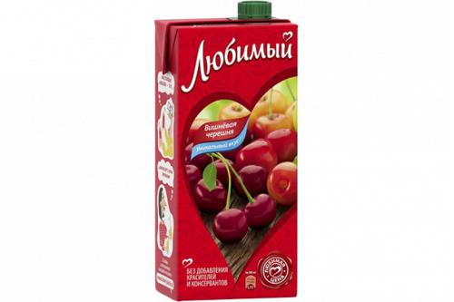 "Любимый" напиток 0.95л тетра ябл-виш-череш