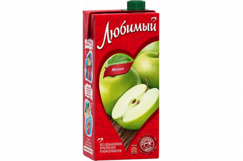 "Любимый" напиток 0.95л тетра яблоко