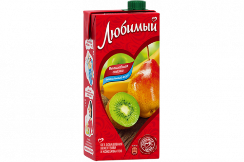 "Любимый" напиток 0.95л тетра ябл-бан-груш-киви