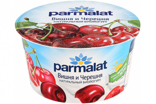 Йогурт густой безлактозный "Parmalat" Comfort вишня 2.9% 130г.
