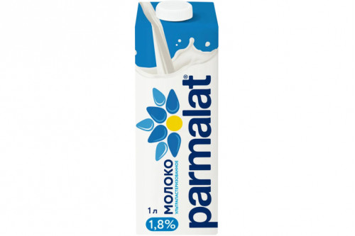 Молоко у/пастеризованное "Parmalat" 1,8% 1л.