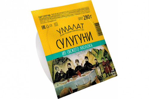 Сыр "Умалат" Сулугуни 45% 280г.