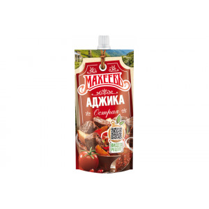 Аджика острая "Махеев" 140г Аджика острая "Махеев" 140г