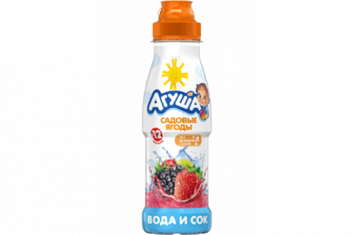 Вода с соком "Агуша" ягоды 300мл
