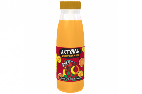 Напиток на сыворотке "Актуаль" апельсин-манго 310г