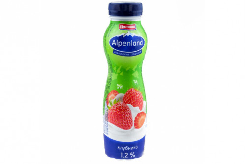 Йогурт Alpenland 290г клубника