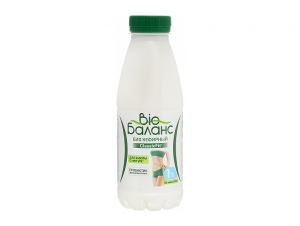 Кефирный "Bio-баланс" 1% с пребиотиками 930г