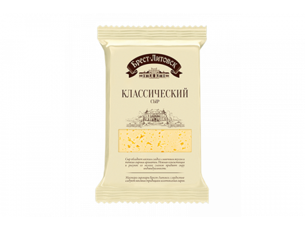 Сыр "Брест-Литовск" классический 200г