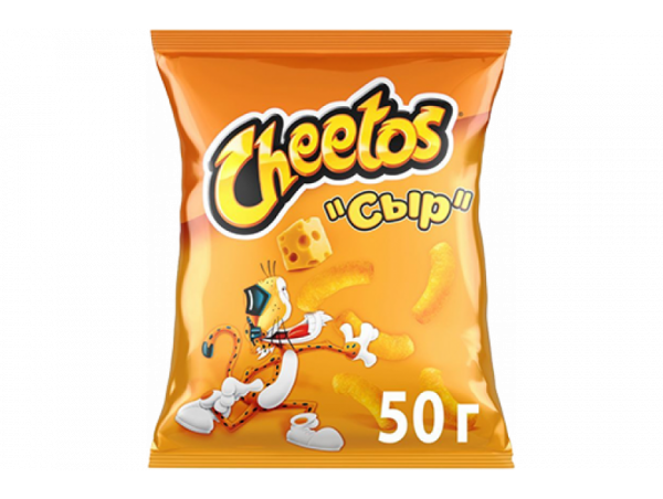 Кукурузные чипсы "Читос" 50г сыр