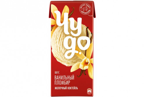 Молочный коктейль "Чудо" 2% 960г. Ваниль - пломбир