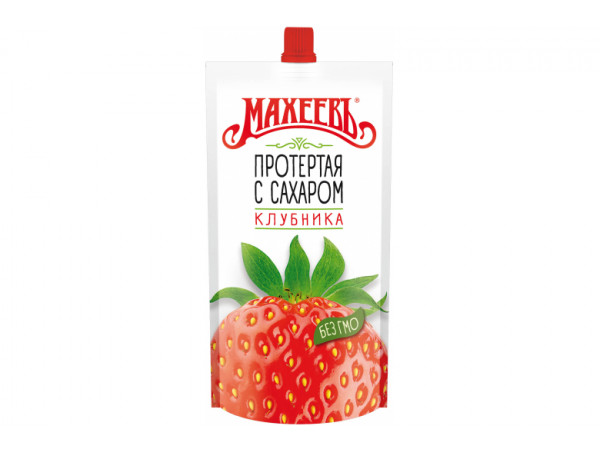 Джем "Махеев" клубника протер.сах. 300г