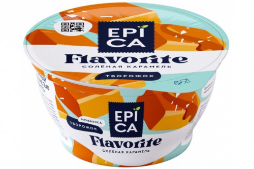 Творожный десерт EPICA Flavorite 130г соленая карамель