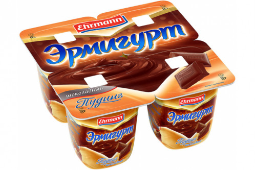 Пудинг "Эрмигурт" 3% 100г. Шоколад