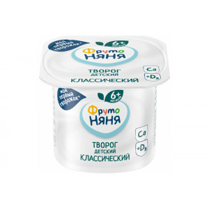 Биотворог "Фрутоняня" 100г натуральный Биотворог "Фрутоняня" 100г натуральный