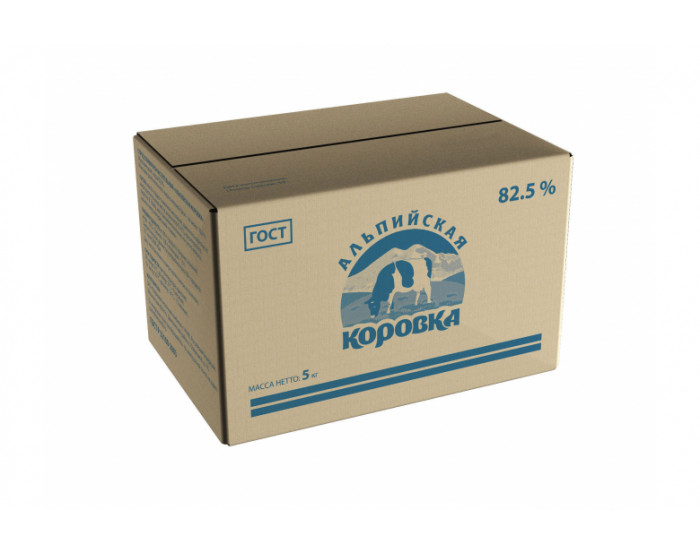 Спред "Альпийская коровка" 82.5% короб 5кг