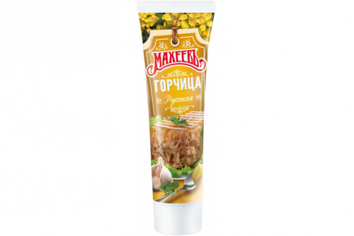 Горчица "Махеев" русская 100г туба