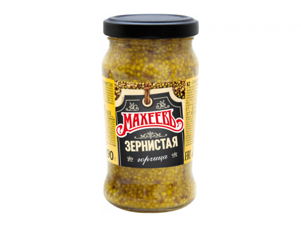 Горчица "Махеев" зернистая 190г