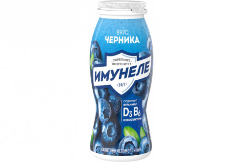 Напиток к/м "Имунеле" черника 100г