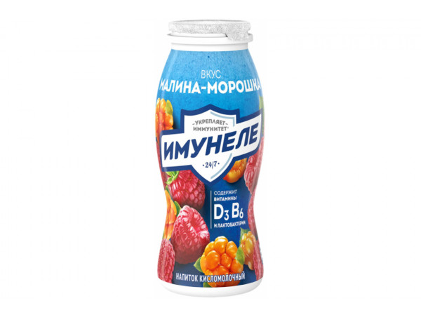 Напиток к/м "Имунеле" малина-морошка 100г