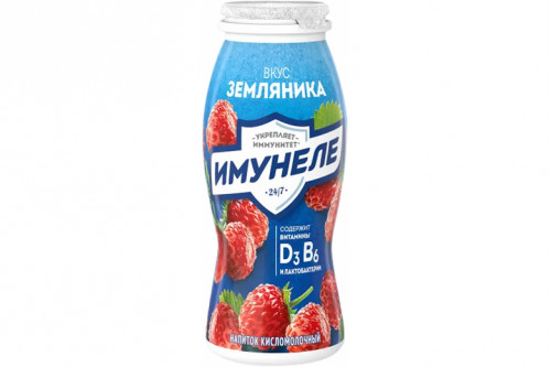 Напиток к/м "Имунеле" земляника 100г Напиток к/м "Имунеле" земляника 100г