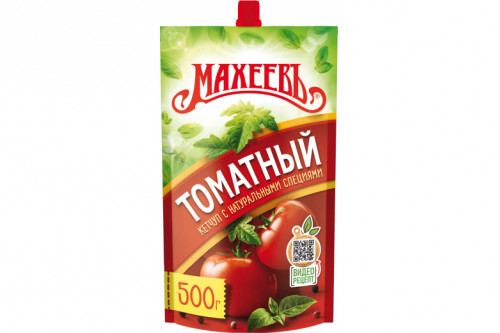 Кетчуп "Махеев" томатный 500г