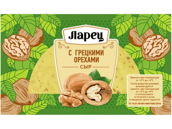 Сыр "Ларец" грецкие орехи 245г Сыр "Ларец" грецкие орехи 245г